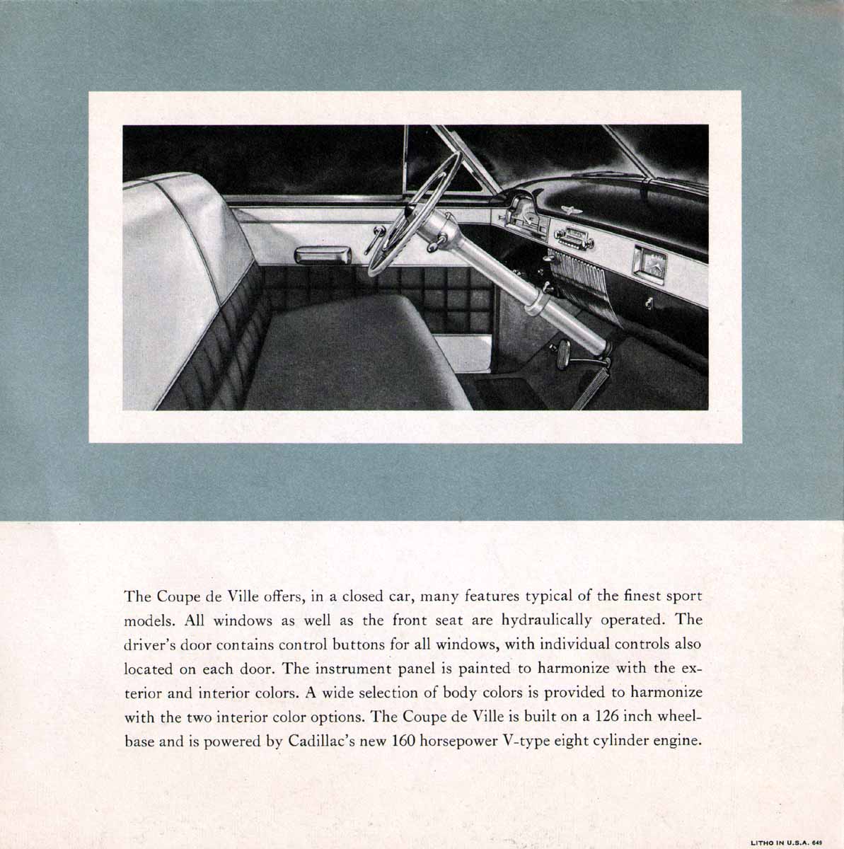 1949 Cadillac Folder Page 3